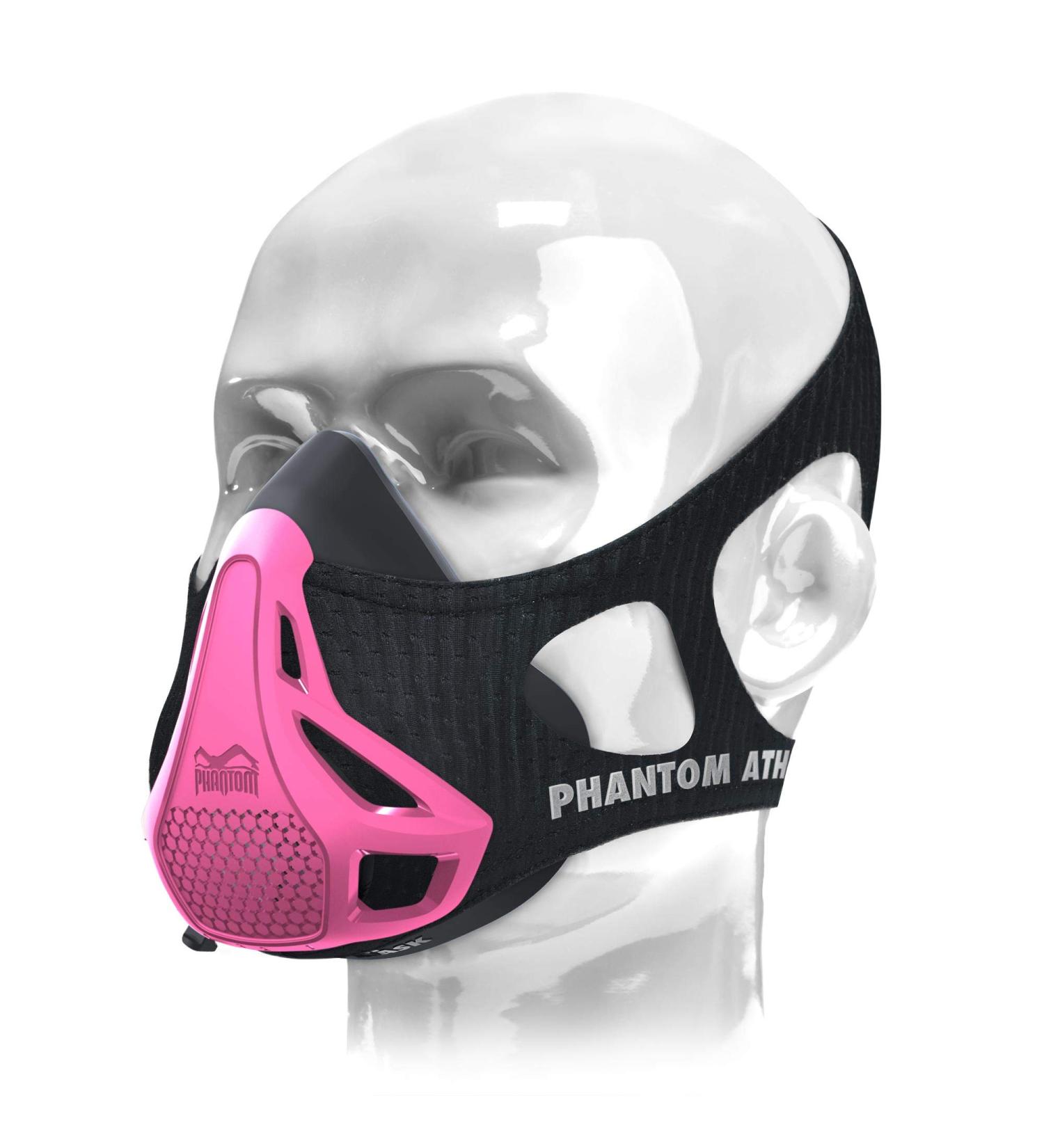 Phantom Athletics Training Mask - Enhance Endurance & Performance in Sports | Pink M - International Shipping Available - Buy Online on GoSupps.com