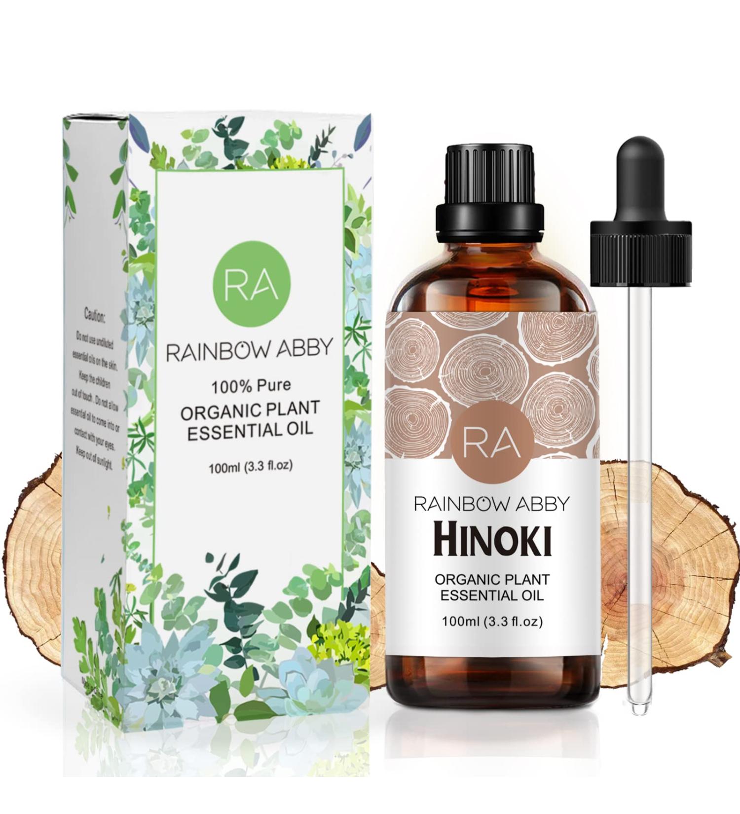 Hinoki Essential Oil 100ML | 100% Pure Natural Organic Aroma for Diffuser Massage Skin Care & Yoga - Shop Now - Buy Online on GoSupps.com