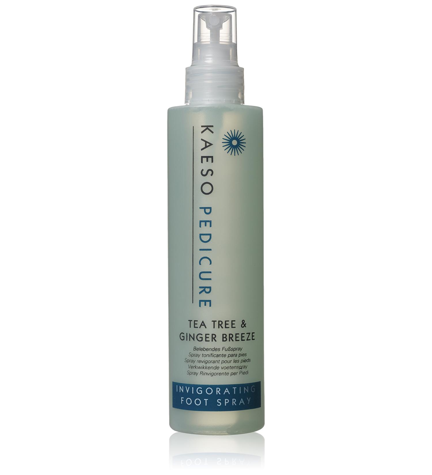 Kaeso Tea Tree & Ginger Foot Spray 195ml - Invigorating Formula - Buy Online on GoSupps.com