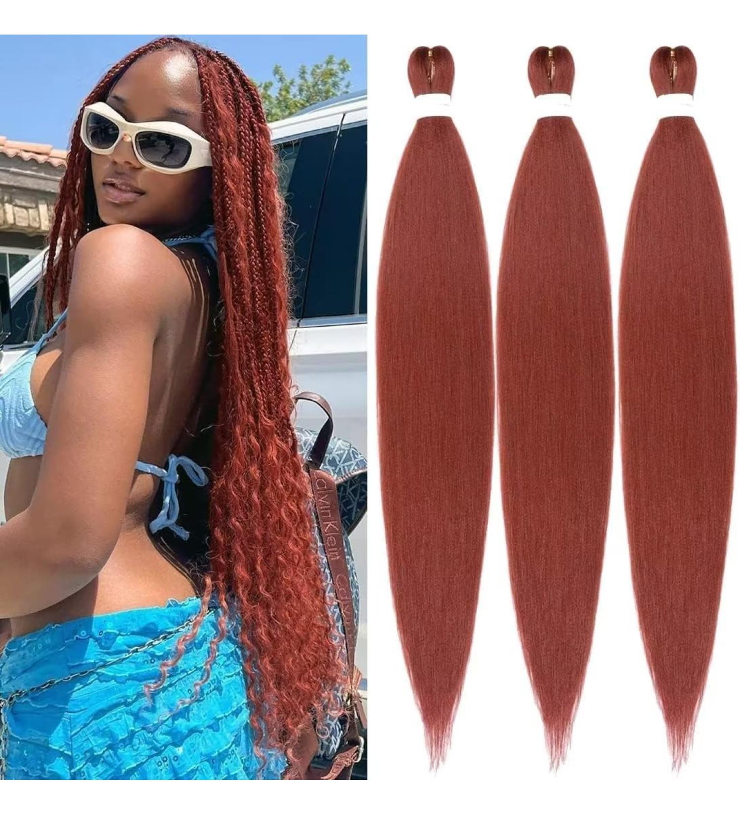YDDM 32 Inch Pre-Stretched Braiding Hair Extensions - 3 Packs Jumbo Braids Kunsthaar for Ultimate Styling (350#) - Buy Online on GoSupps.com