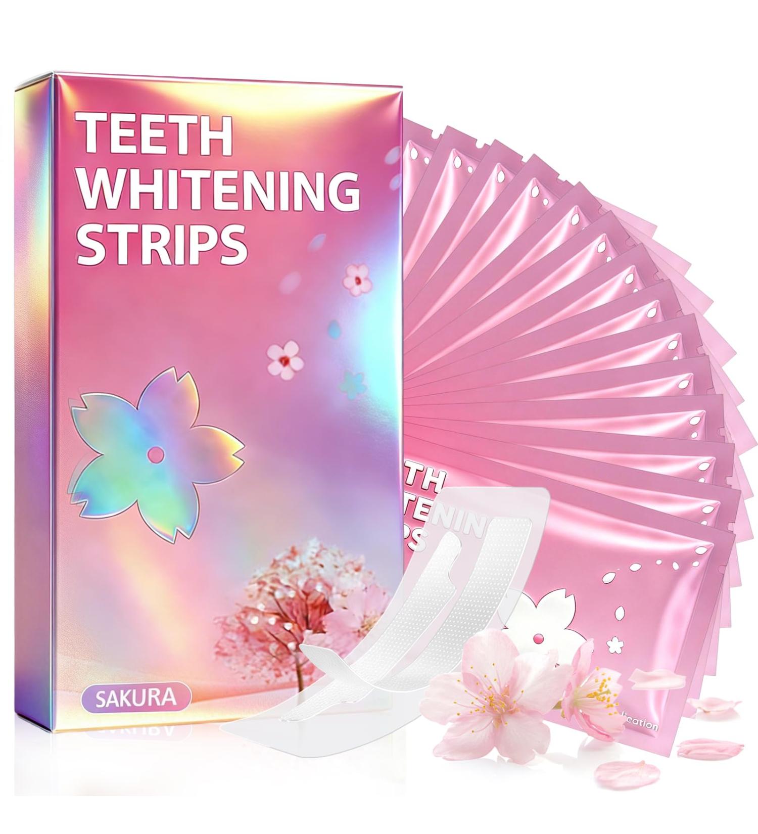 28 Bandes Blanchiment Dentaire Bandes Blanchissantes Douces Pour les Dents Blanchiment des Dentse Rapide et Doux Sans Sensibilit Sans Danger Pour l'Dents Pour un Sourire Radieux - Buy Online on GoSupps.com