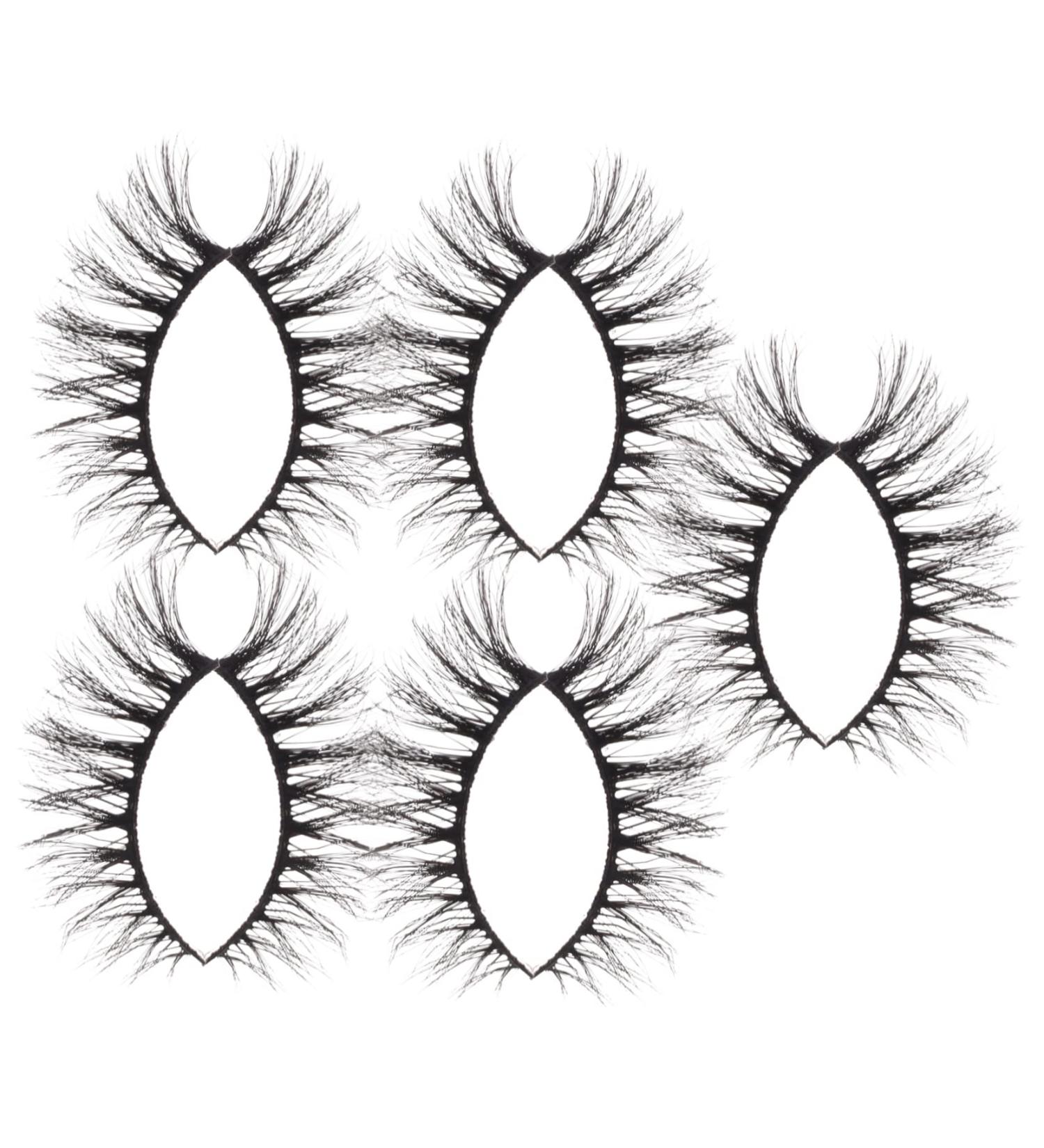 FRCOLOR 10 Pairs Fake Eyelashes Human Hair Extensions Shoelace Charms Artificial Eyelashes Lash Mascara Eyelash Strips Individual Lashes Lash Kit Cosmetics 3d Bulk Imitation - Buy Online on GoSupps.com