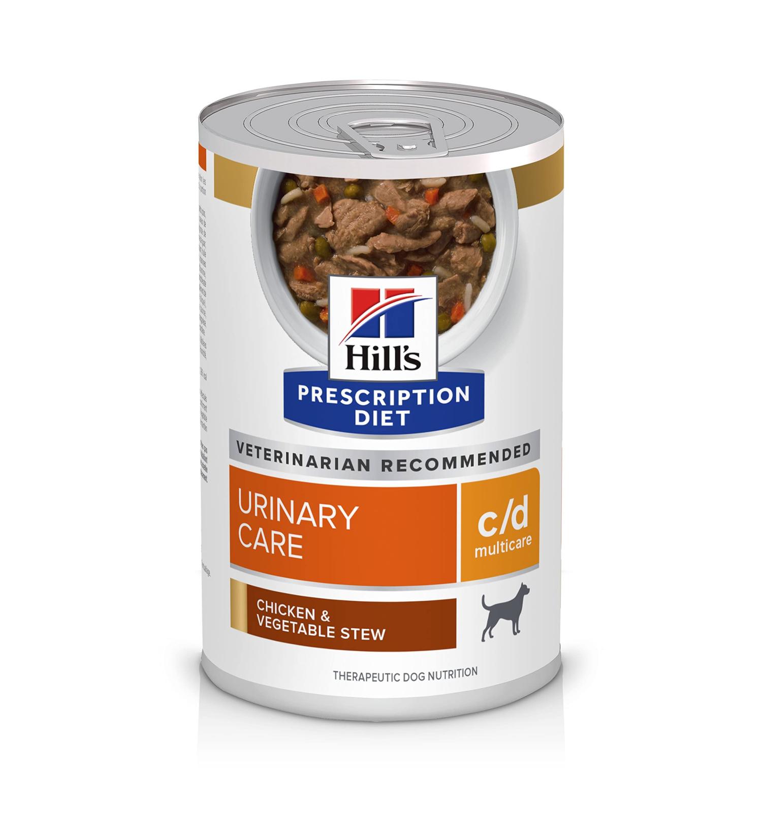 Hill's Prescription Diet c/d Multicare Urinary Care Wet Dog Food 12.5oz (12 Pack) - Buy Online on GoSupps.com