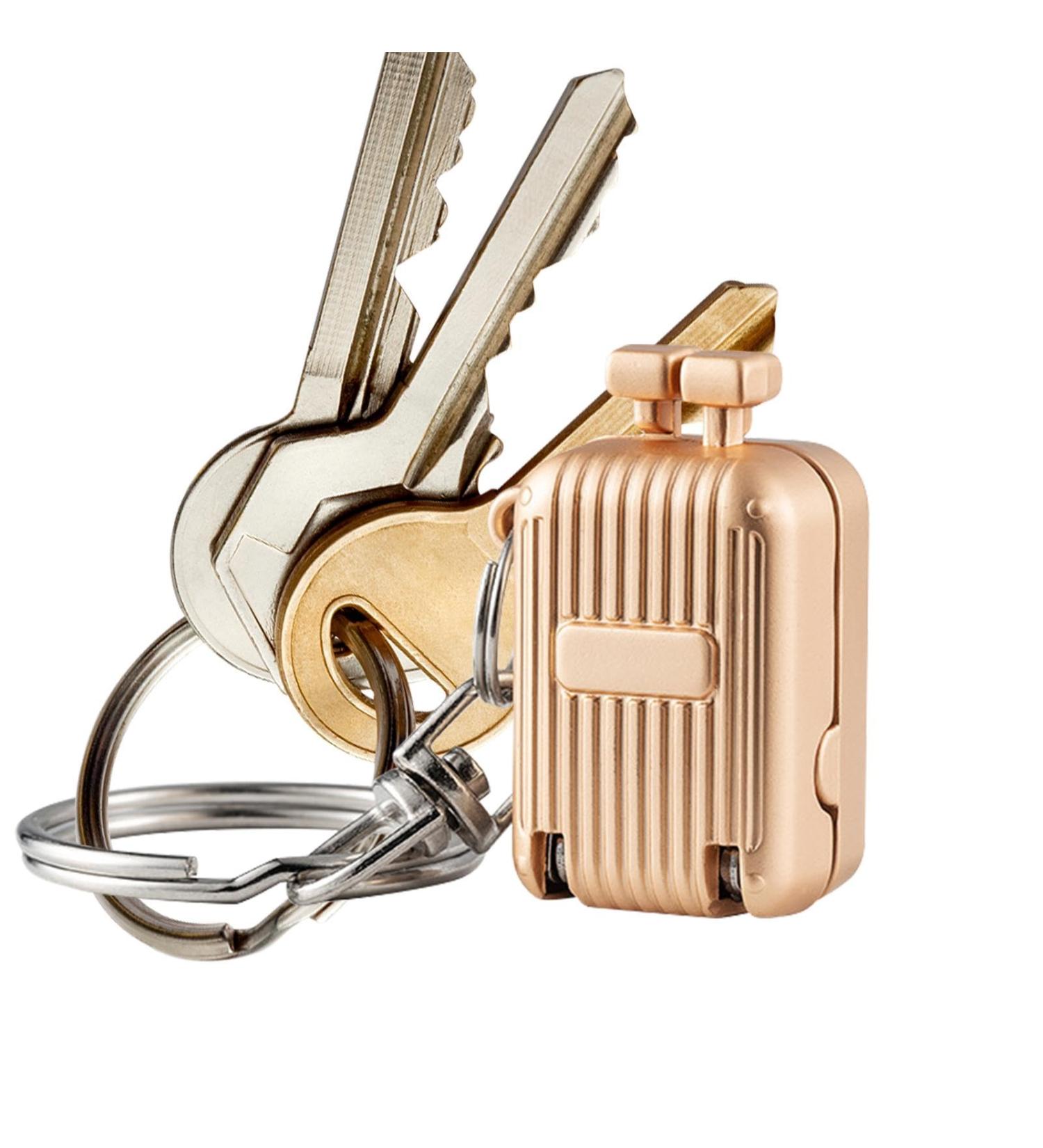 Paodduk Thick Nail Cutter Folding Nail Cutter | Keychain Nail Cutter Clipper | Adults Kids Nail Cutting Polishing Manicure Trimmer for Business Trips Gold S - Buy Online on GoSupps.com