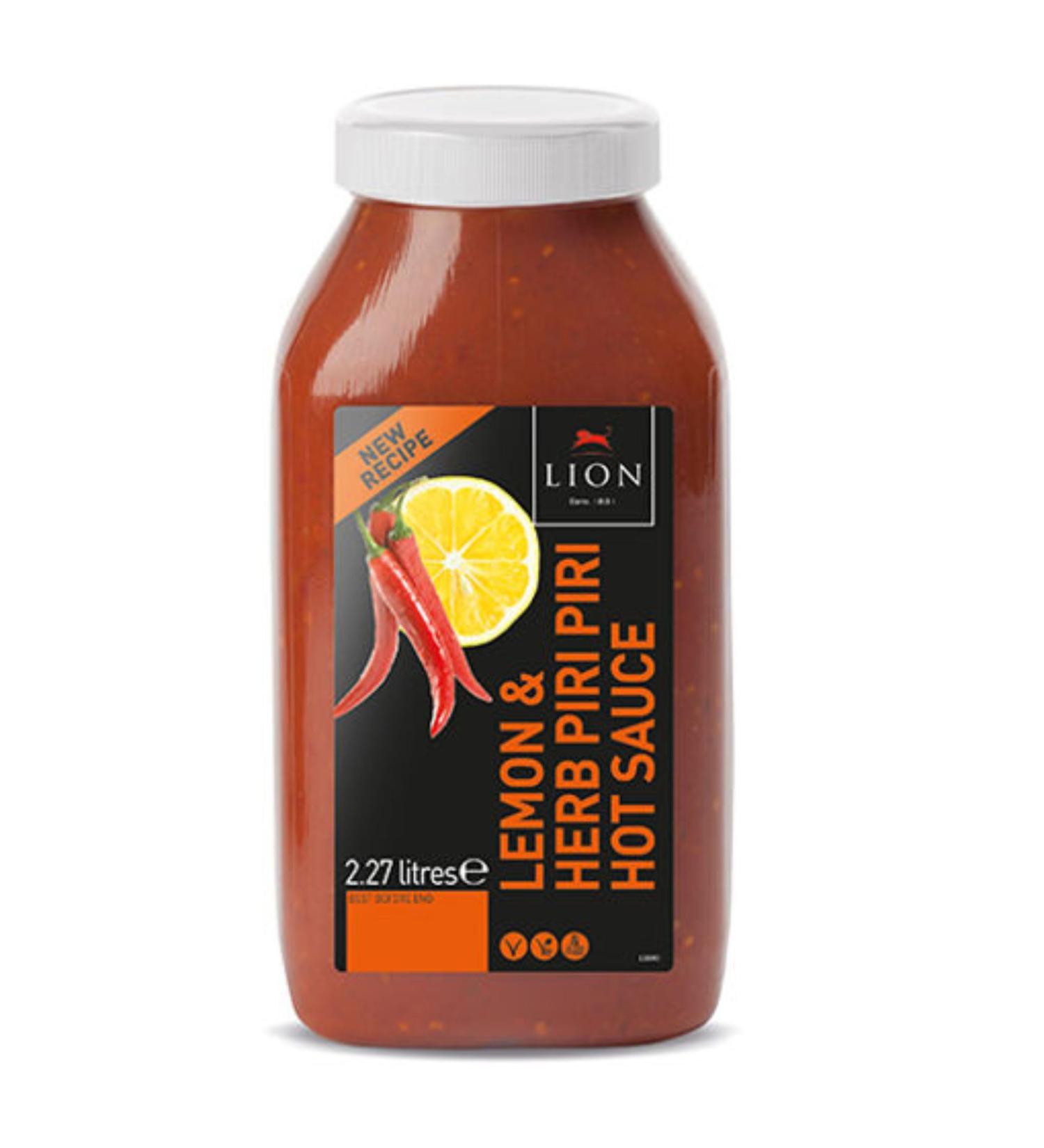 Lemon & Herb Piri Piri Hot Sauce 2.27L..
