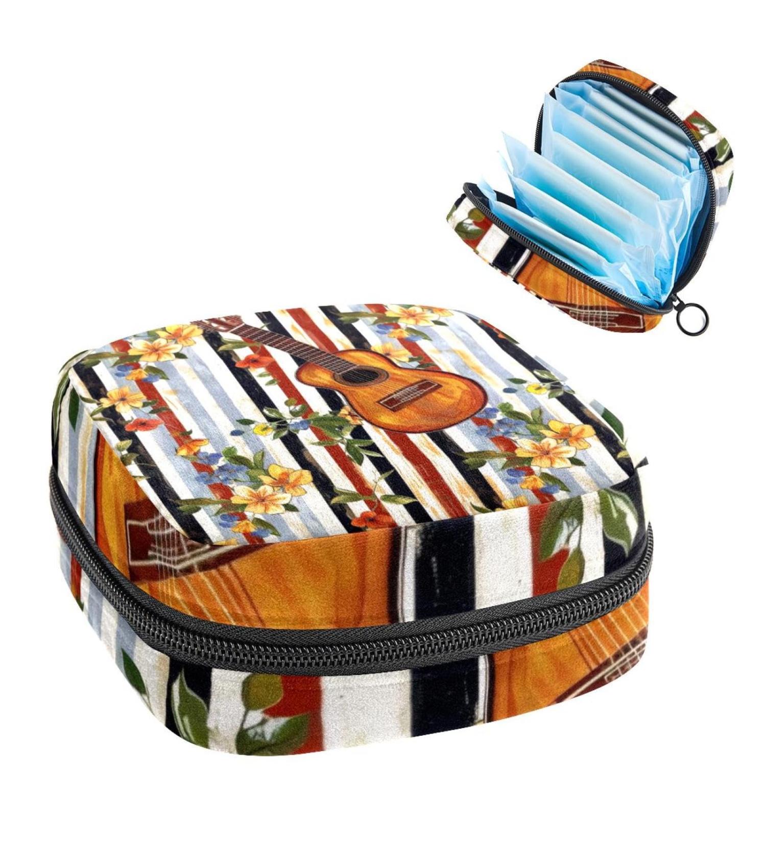 MUOOUM Menstrual Pad Bag - Zipper Women s Binding Bag for Tampons | Skull & Butterfly Pattern | Compact 4.7x6.6 in | Ideal for Women & Girls - Buy Online on GoSupps.com