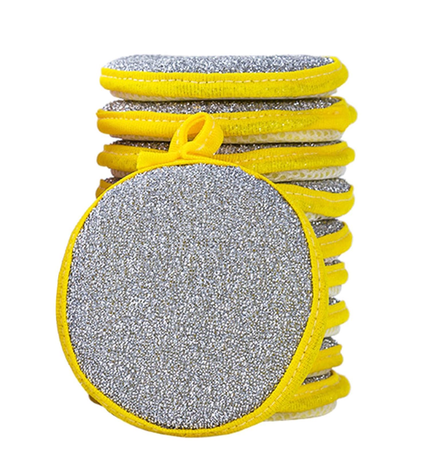 KODASW Kitchen Cleaning Sponges Double Sided Scouring Pad Wipe Dishwashing Sponges Cloth for Easy Dishwashing - Buy Online on GoSupps.com