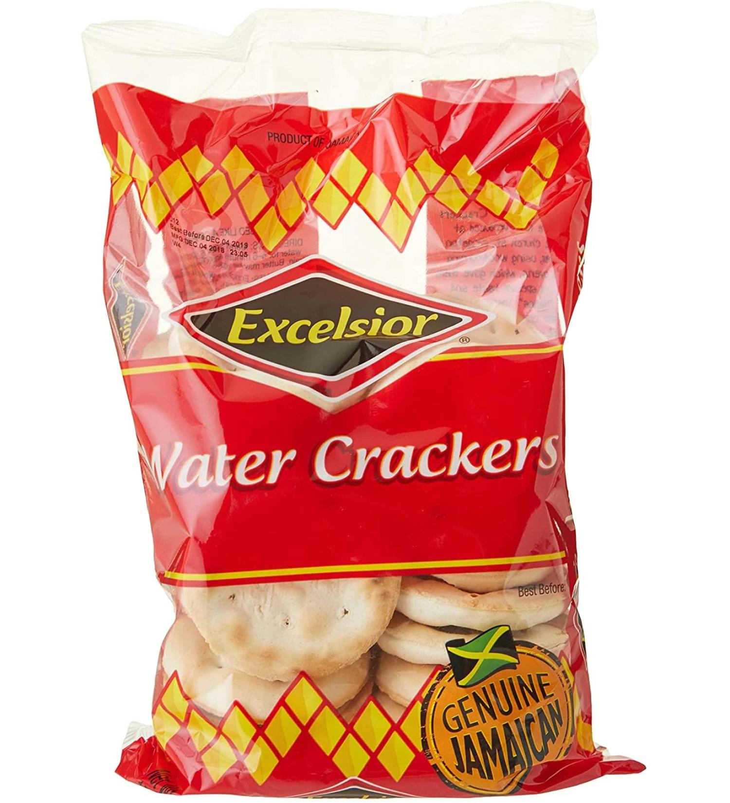 Excelsior Water Crackers Blue 150g Box of 16-Fd