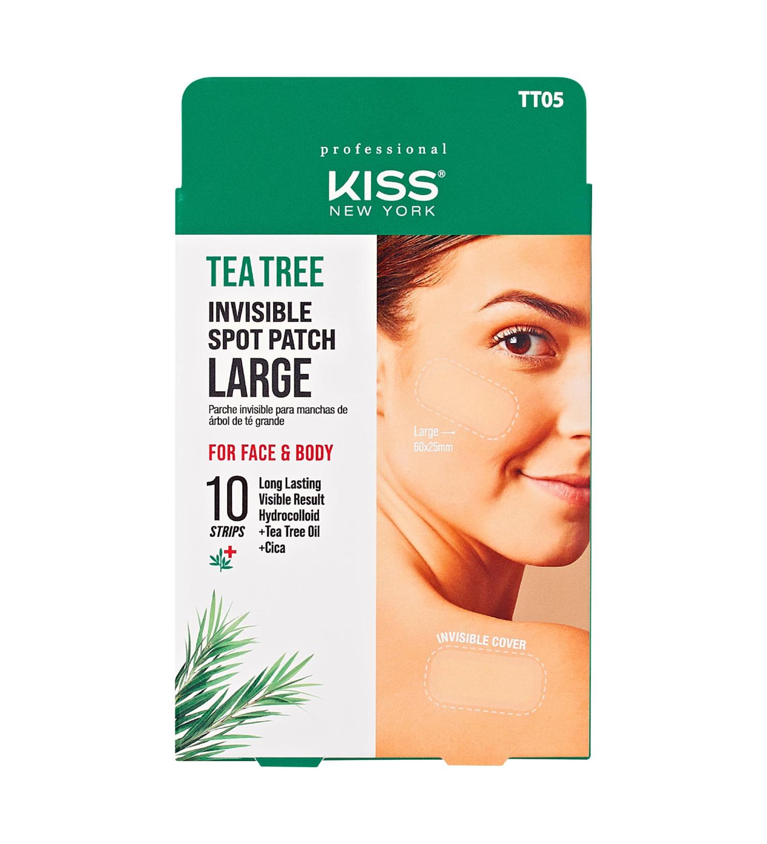 Kiss New York Hydrocolloid Acne Pimple Patch for Zits and Blemishes Korean Skin Care Spot Treatment Stickers for Face and Body Made in Korea (Large) - Buy Online on GoSupps.com