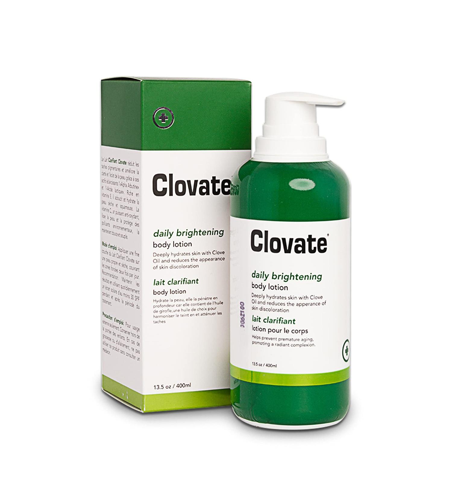 Clovate Intense Lactic Acid Lotion 13.5 oz - Dark Spot Corrector for Body Knees Elbows Hands | AHA & Shea Butter Cream for Hyperpigmentation | Vitamin E Enriched - Buy Online on GoSupps.com