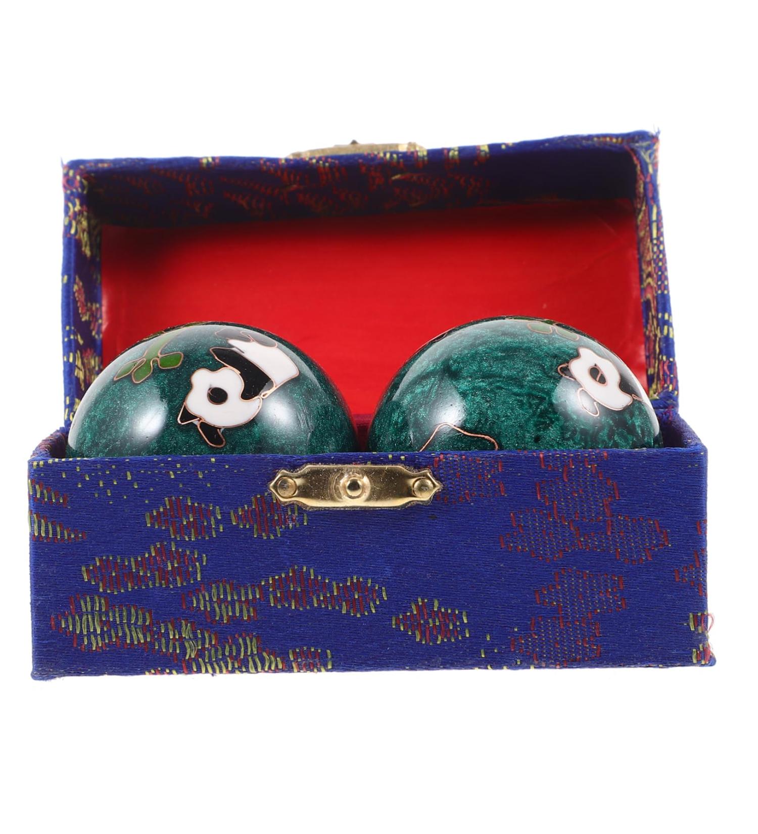 Magiclulu Fitness Handball Metal Hand Strength Training Eggs for Yoga & Exercise - Buy Online on GoSupps.com