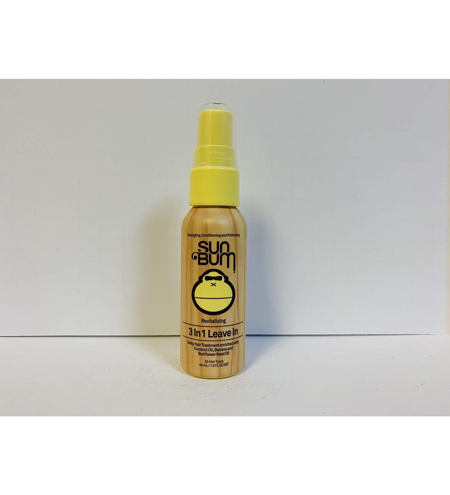 Sun Bum Beach Formula 3-in-1 Leave-in Hair Conditioner Spray, 2.0 Ounce