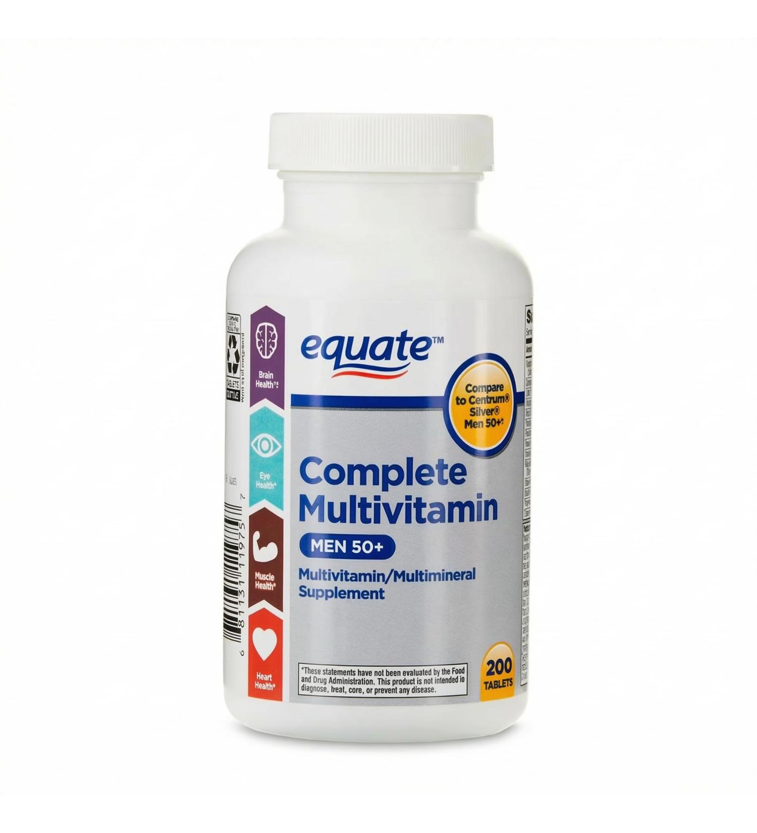 Men s Multivitamin 200 Tablets Daily Vitamin Men Formula Multi Vitamins for Men Over 50 Mens Multivitamins Easy to Swallow - Buy Online on GoSupps.com