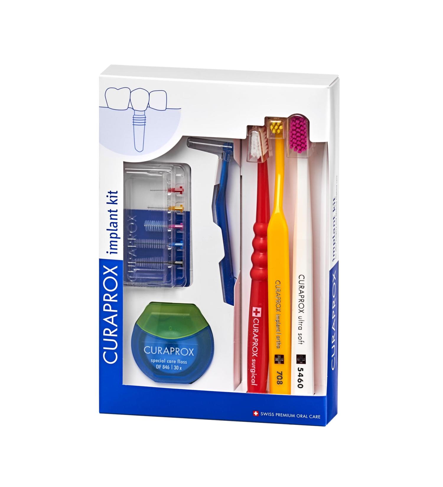 Buy Curaprox Implant Set | Premium Dental Care Products for International Shipping - Buy Online on GoSupps.com