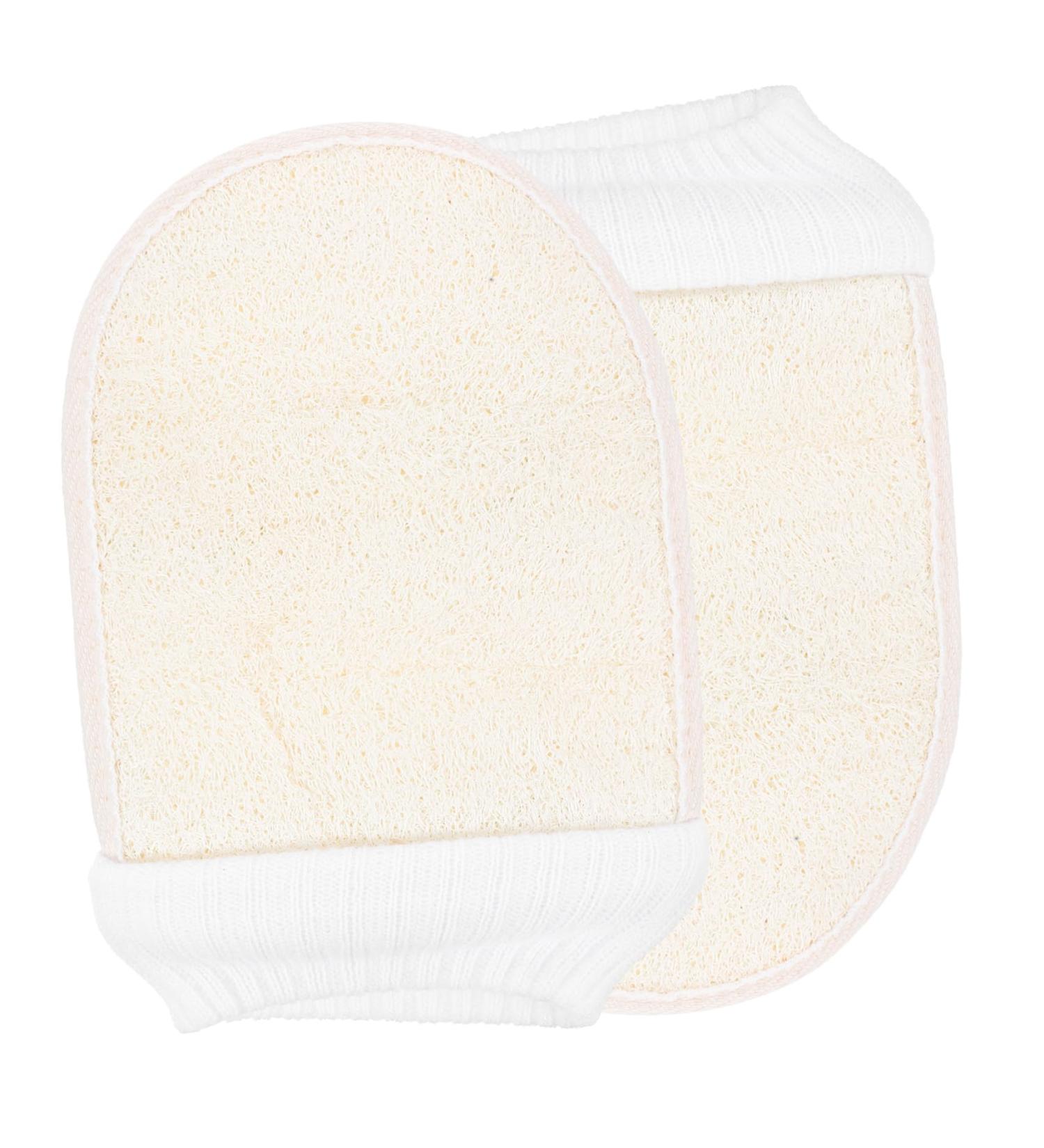 Moufles Exfoliants en Luffa Corps Lot de 2 Taille Standard Exfoliation en Douceur Unisexes Adapt s pour Bain et Spa Conception Bracelet lastique Antid rapant - Buy Online on GoSupps.com