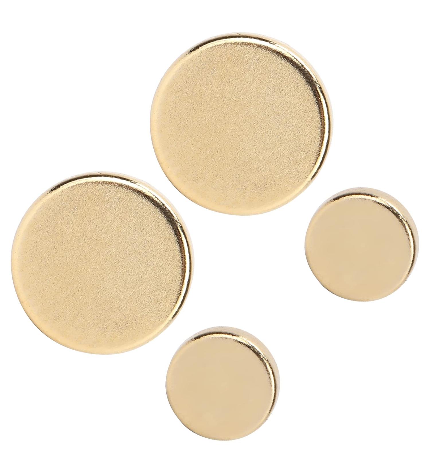 Magnetic Weight Loss Earrings | Gold Slimming Acupressure Therapy Earplugs - Buy Online on GoSupps.com