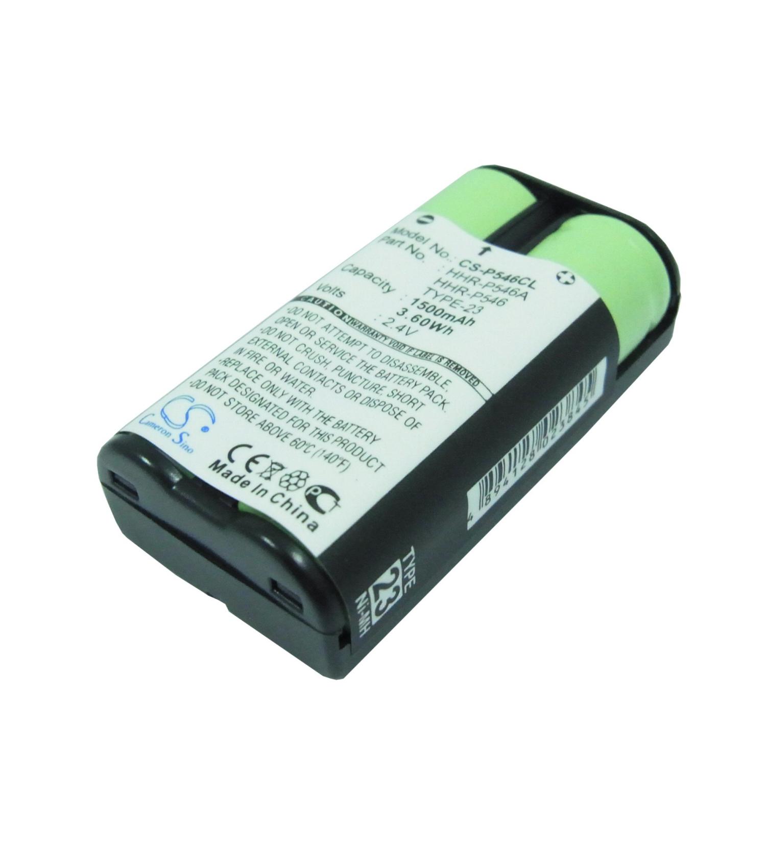 2.4V High-Performance Replacement Battery for GE TL96511 TL26511 & PC615 - 1500mAh | International Shipping - Buy Online on GoSupps.com