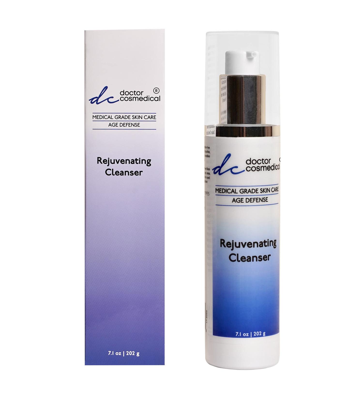 Rejuvenating Facial Cleanser for Oily & Blemish-Prone Skin | Ultra Gentle Daily Wash with Ginger & Cucumber Extract | Anti-Aging Deep Cleanser - Buy Online on GoSupps.com