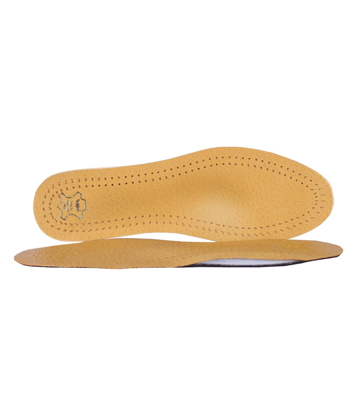 Kaps Master Orthotic Leather Insoles - Full Length Shoe Inserts for Metatarsalgia Pain Relief | Men 9 UK / 43 EUR - Buy Online on GoSupps.com