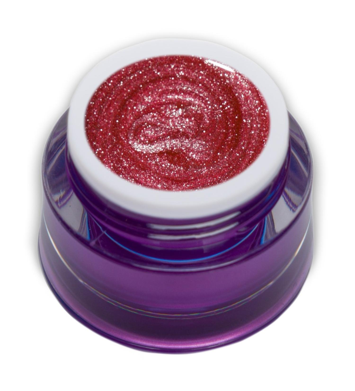 PREMIUM Glam Glitter Gel Pink Color Gel 5ml RM Beautynails