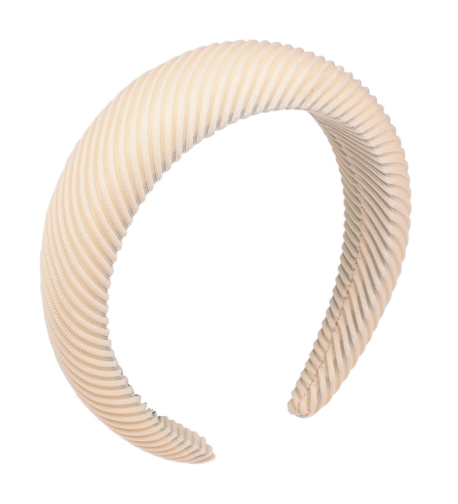 MFUOE Soft Sponge Headbands Thicken Stripes Headband Headband Wide Non Slip Hair Band for Face Washing Makeup and Outdoor Hair Accessories - Buy Online on GoSupps.com