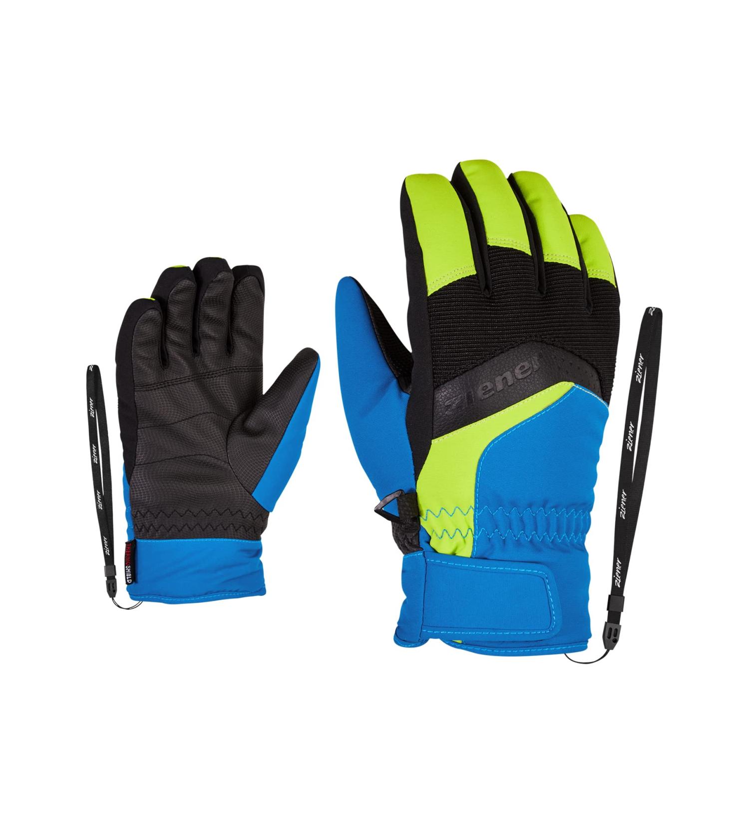 Ziener Unisex Kids Labino Ski Gloves 7 Persian Blue