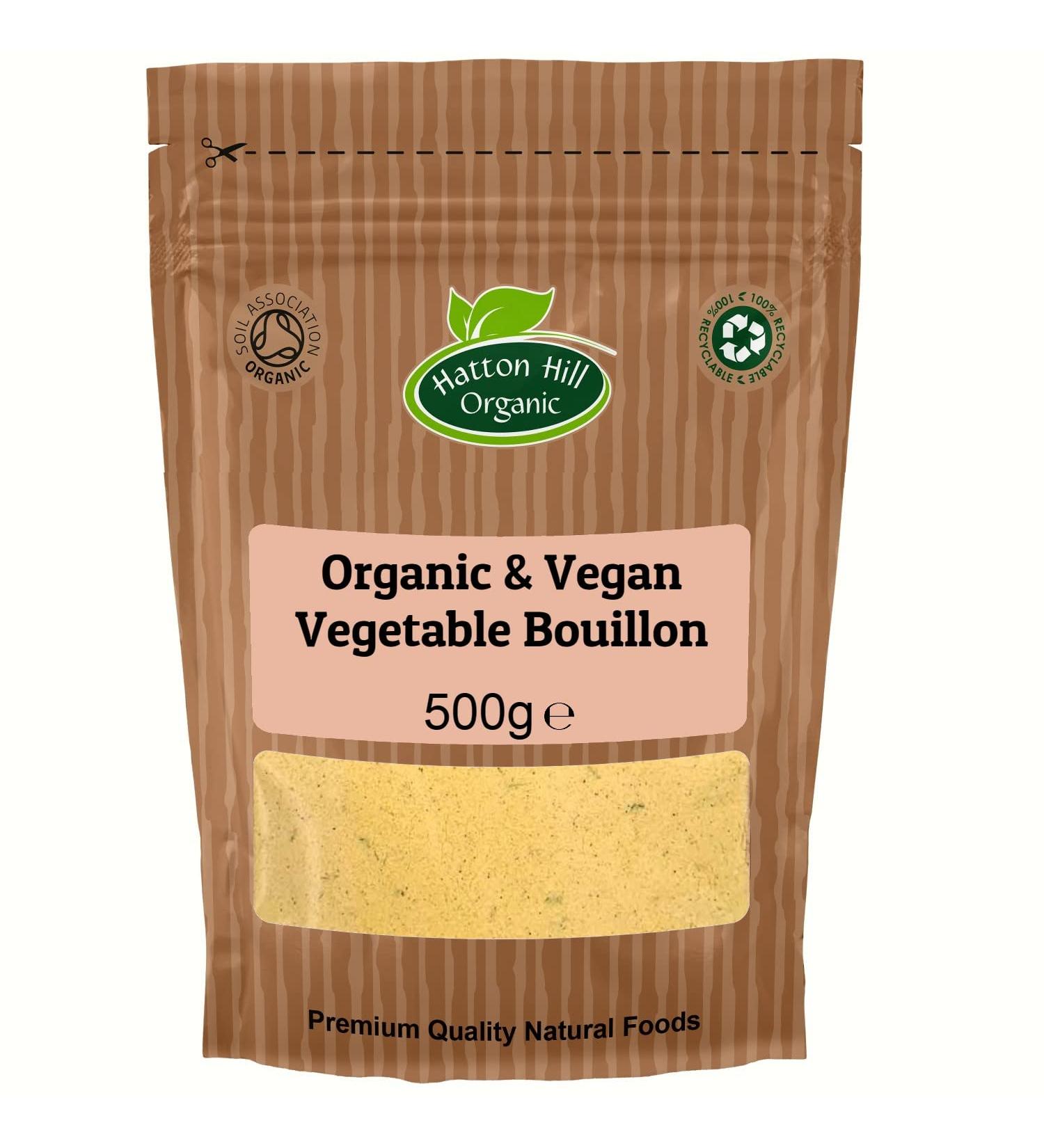 Organic Vegan Vegetable Bouillon 500g by Hatton Hill Organic