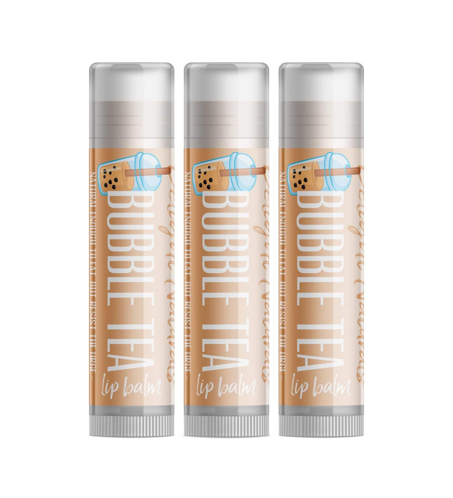 Bubble Tea Lip Balm - Set of Three