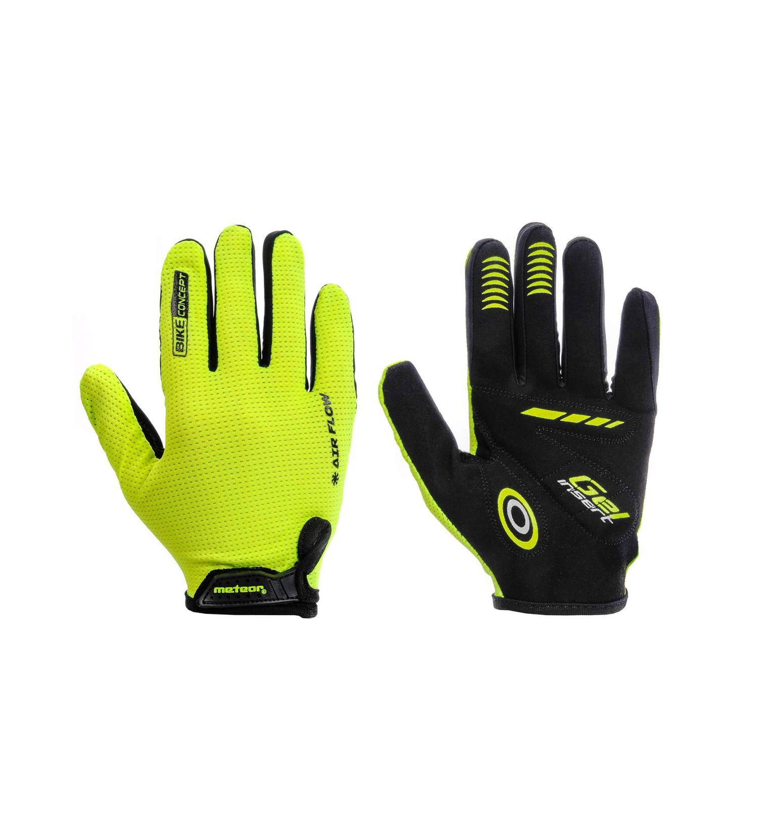 Buy METEOR FXJ20 Gel Kinder Bicycle Gloves - Bright Colors for Child Visibility | Comfortable & Safe Kids' Cycling Gloves - Buy Online on GoSupps.com