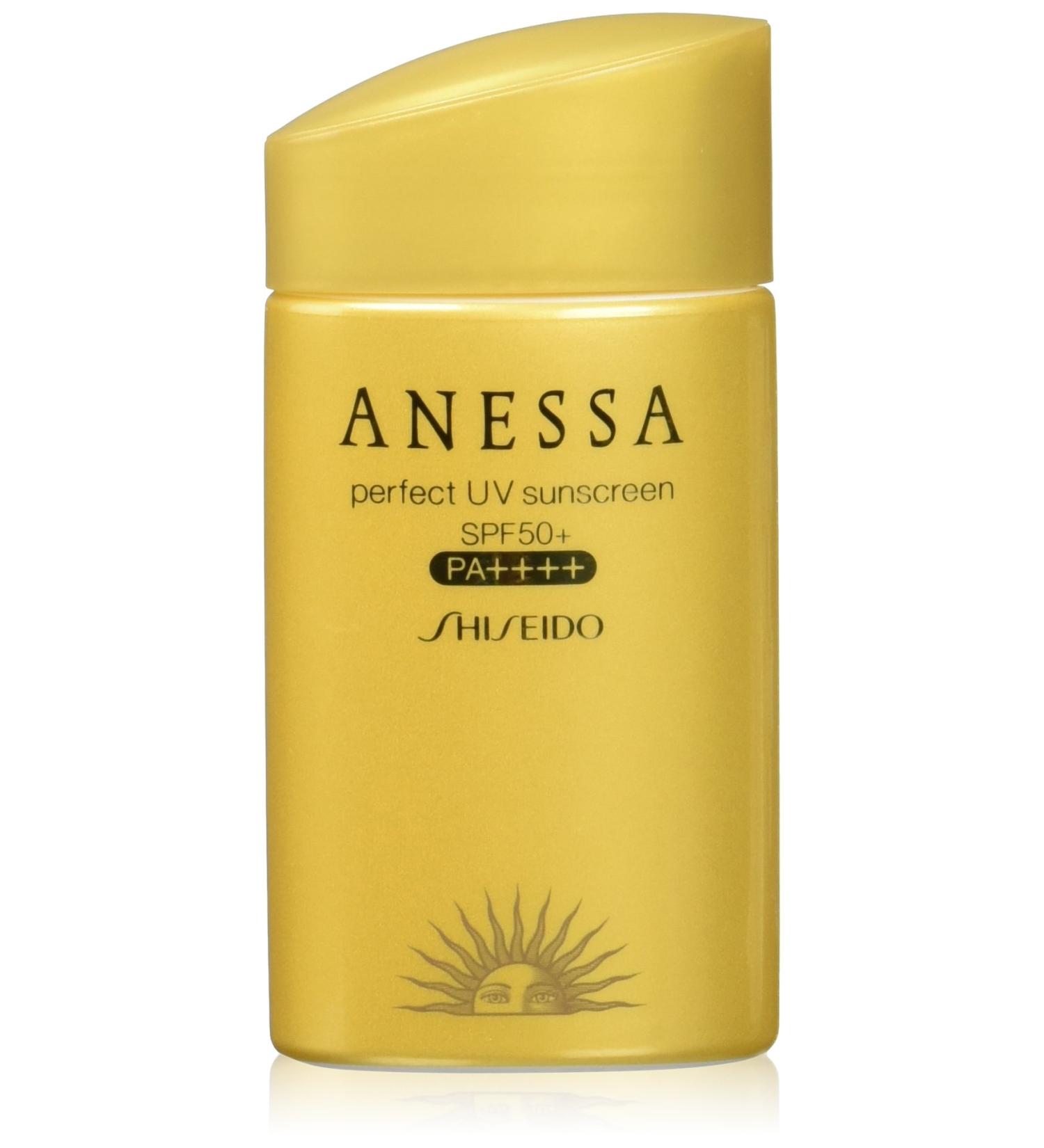Shiseido Anessa Perfect UV Sunscreen SPF 50+ PA+++ - 60ml/2oz - Buy Online on GoSupps.com