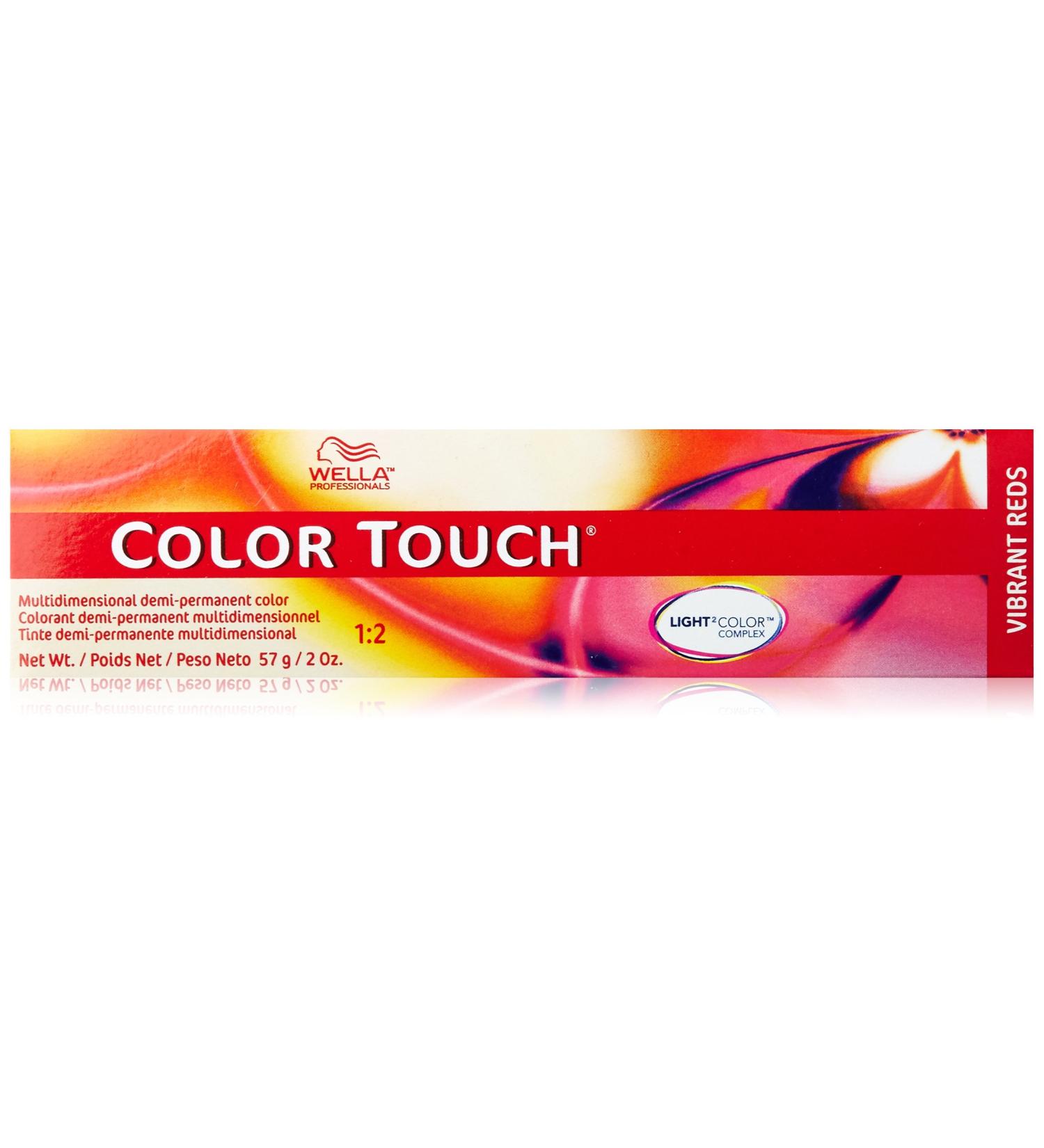 Wella Color Touch 6/45 Dark Blonde Red Red Violet 2 oz - Buy Online on GoSupps.com