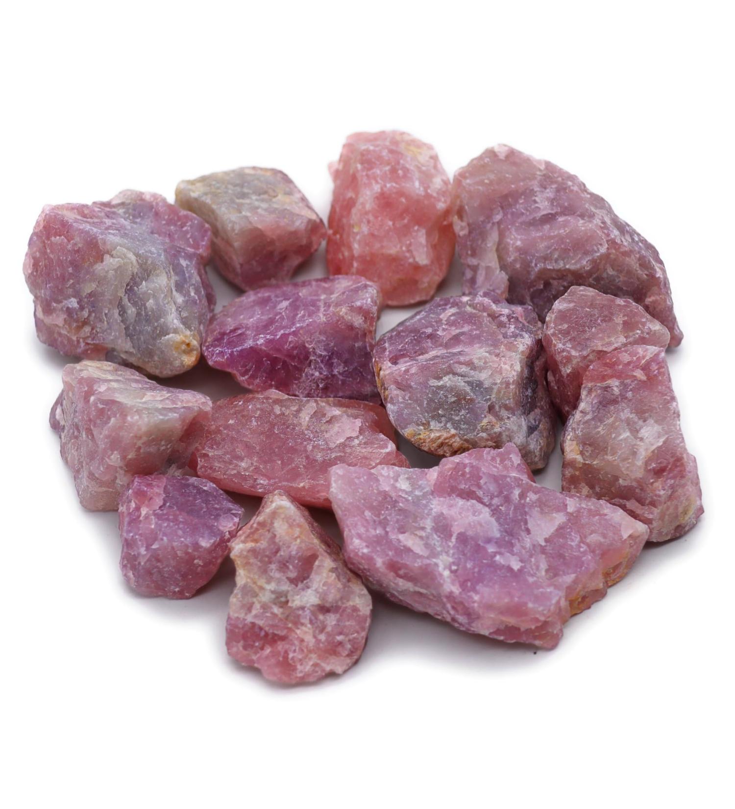 Lavisa Premium Healing Stones & Gemstones Set | 100% Natural Crystals for Decoration & Water Treatment | Basic Gem Water Mixture (Lavender Quartz) - Buy Online on GoSupps.com