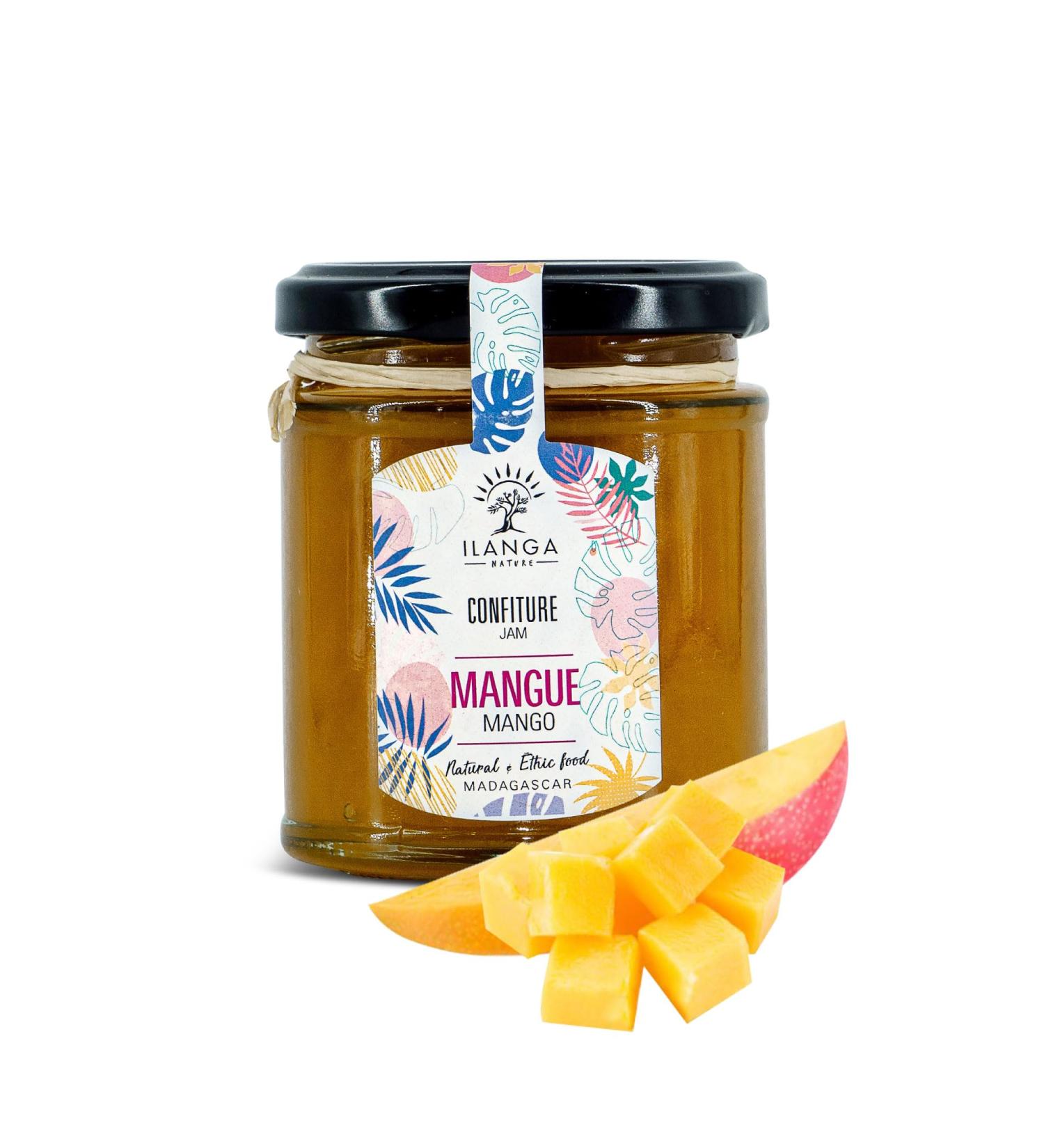 Mango Jam 220g - Ilanga Nature - Madagascar - Buy Online on GoSupps.com