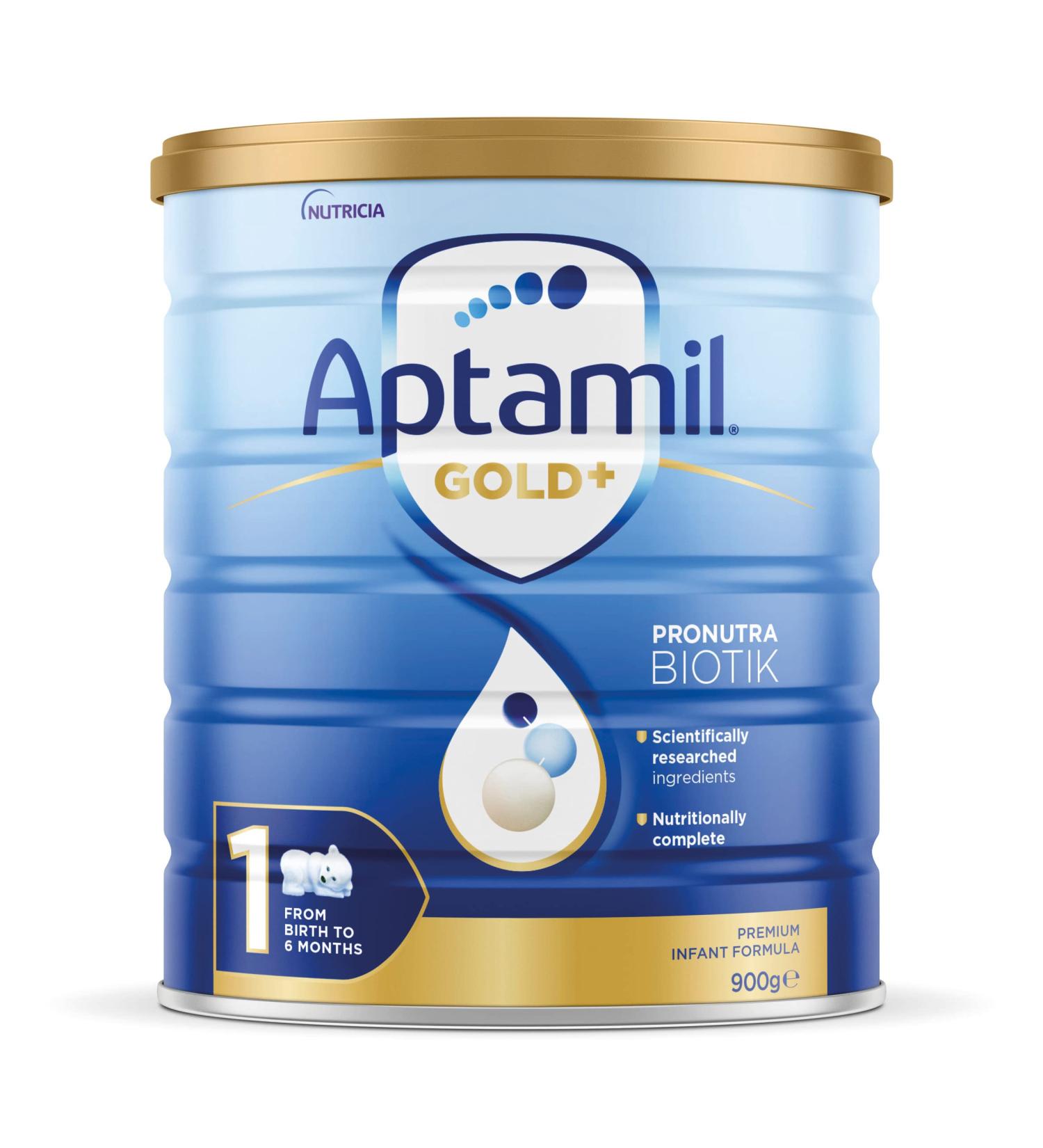 Aptamil Gold+ ProNutra Biotik Stage 1 Infant Formula 31.7 oz. - Buy Online Now - Buy Online on GoSupps.com