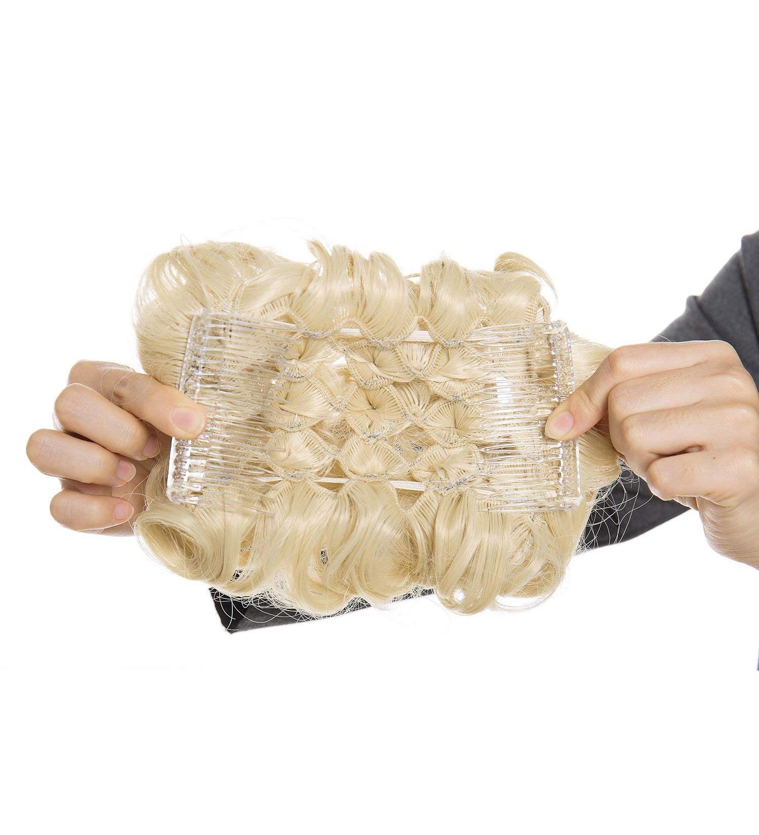 Shop Lady Outlet Mall Short Curly Hairpiece with Clip - Perfect Bun & Chignon for Effortless Style - Buy Online on GoSupps.com