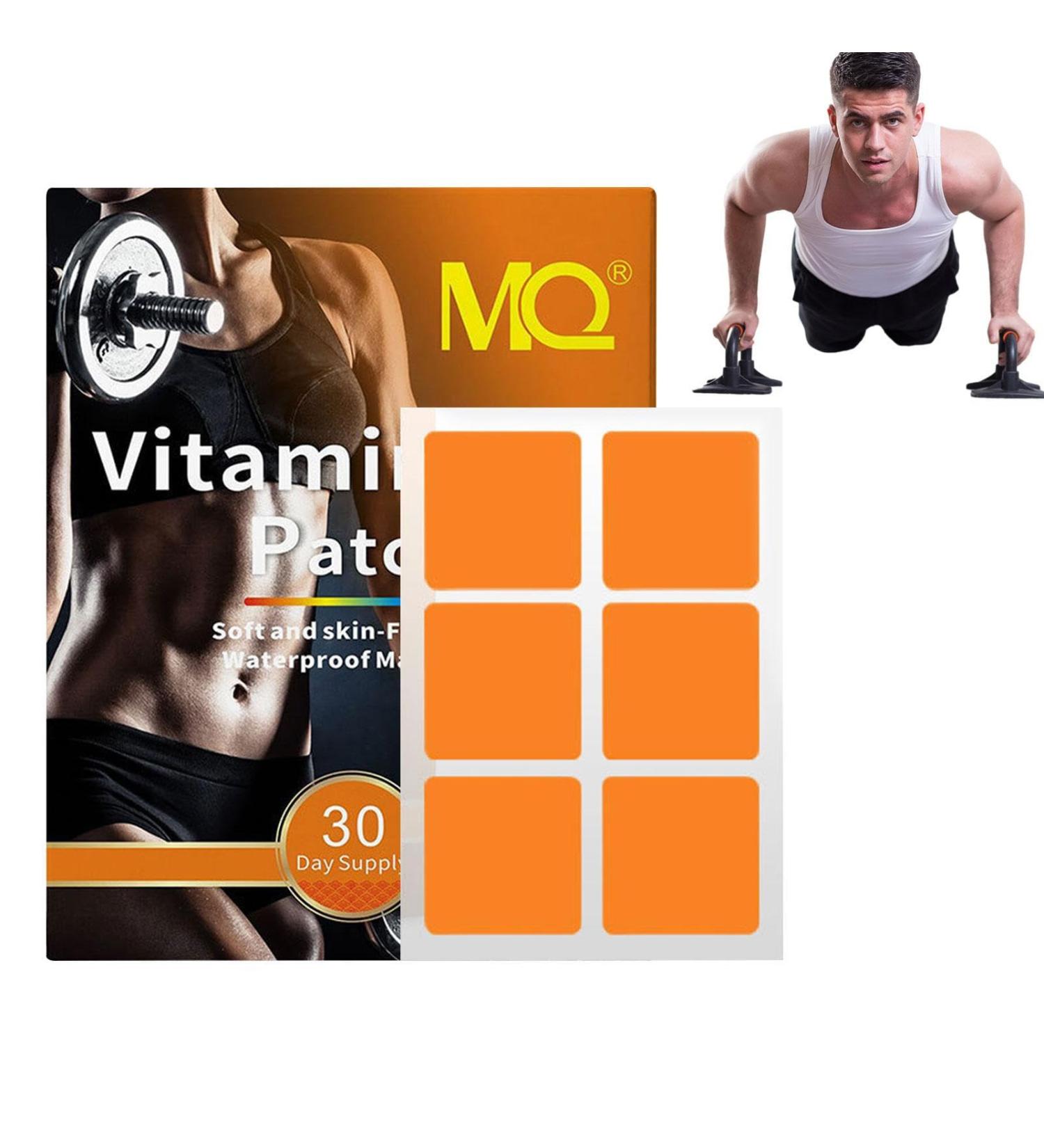 Patch De Vitamine B12 Patchs De Vitamines Patchs D' nergie B12 Auto-adh sifs Pour L'approvisionnement Quotidien Patchs B12 Efficaces Et S Am liorent La M moire De Mise Au Point Et Le M lange B1 - Buy Online on GoSupps.com