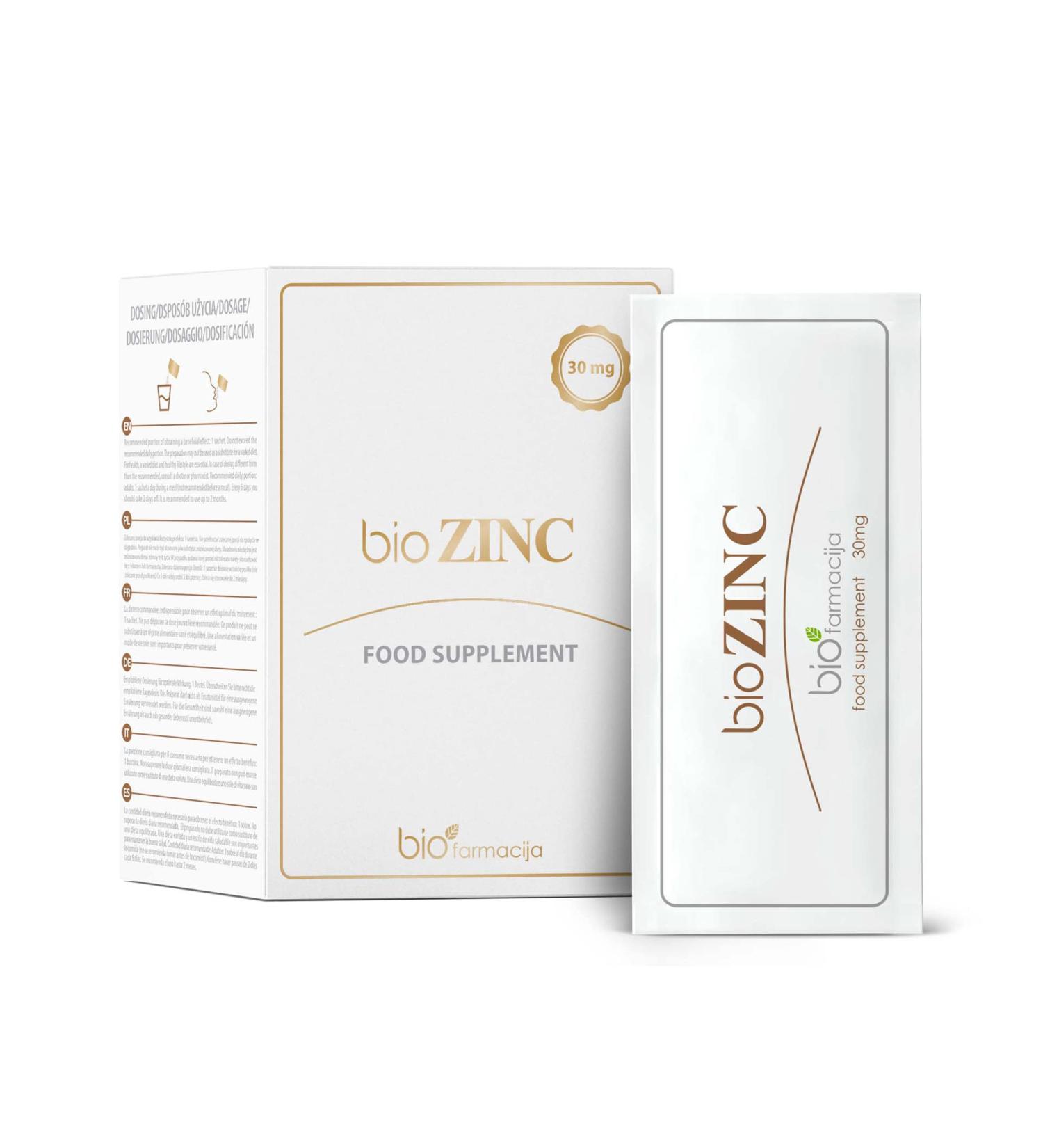 Zinc 30mg Supplement - 100% Vegan & Natural, No Artificial Additives - Buy Online on GoSupps.com