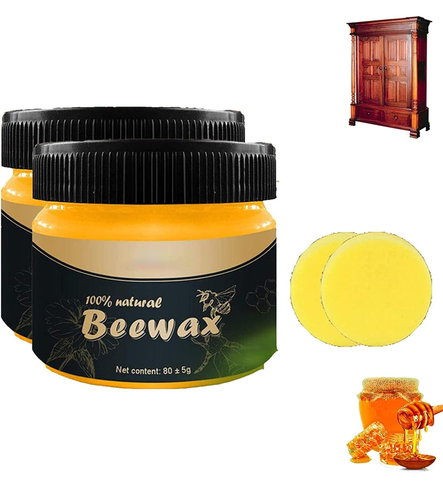 Wood Seasoning Beeswax Wood Care Wax 2023 Beeswax Furniture Polish Natural Beeswax Traditional Wood Wax Multipurpose Beewax Wood Finish Cleaner - Buy Online on GoSupps.com