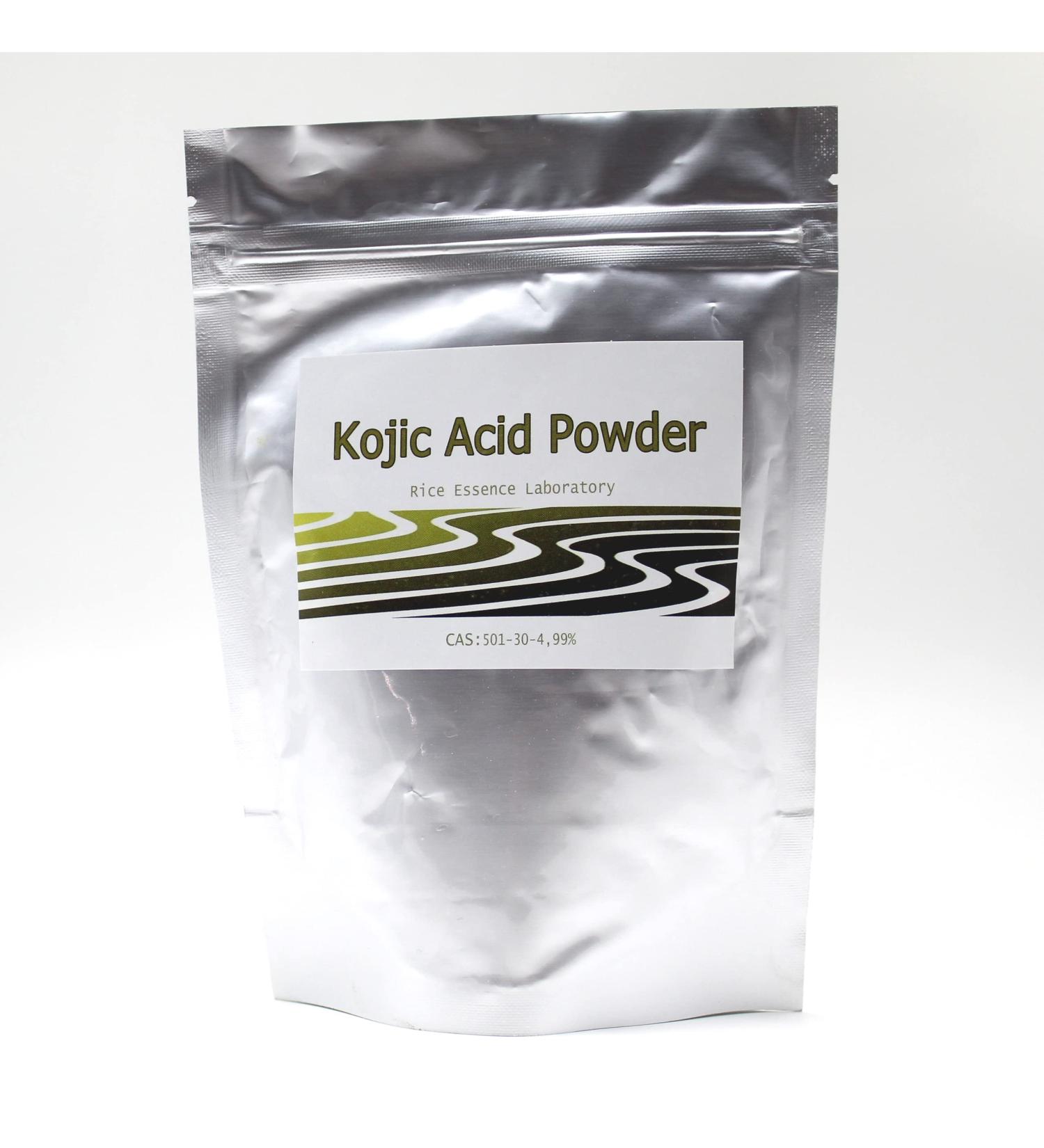 Pure 99.5% Natural 100g Kojic Acid Powder - Best for Skin Brightening - Buy Online on GoSupps.com