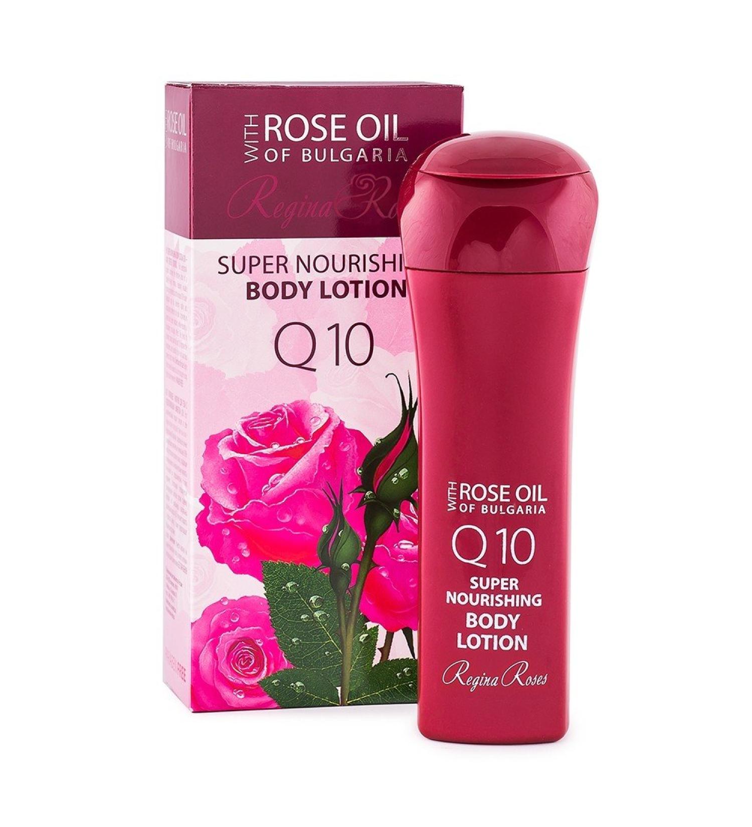 Super Nourishing Body Lotion Q10 Anti Stretch Control with Rose Oil of Bulgaria 230 ml