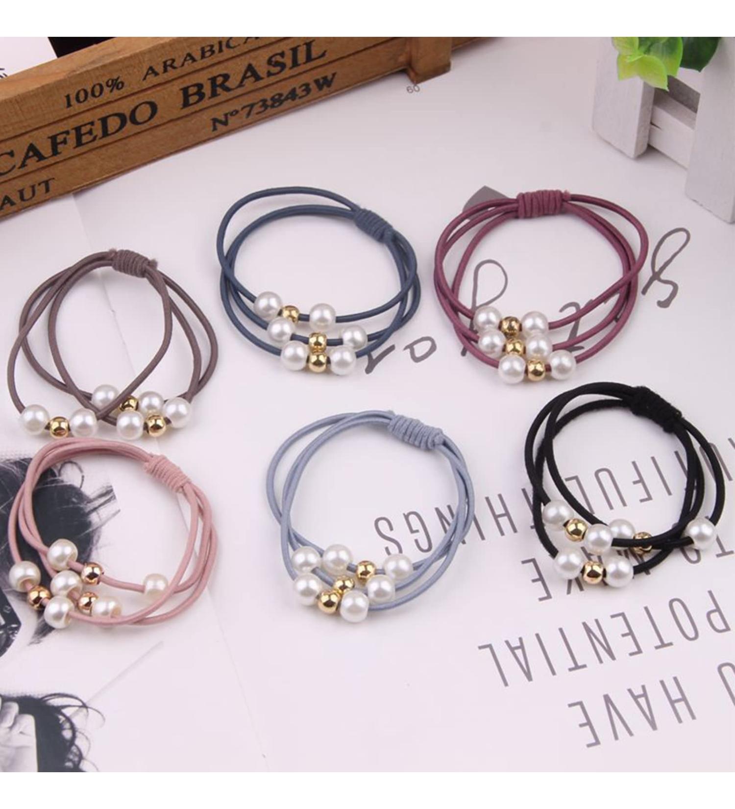 Mnixy 0dBu White Acrylic Scrunchie - Stylish & Durable Hair Accessory for All Hair Types - Buy Online on GoSupps.com