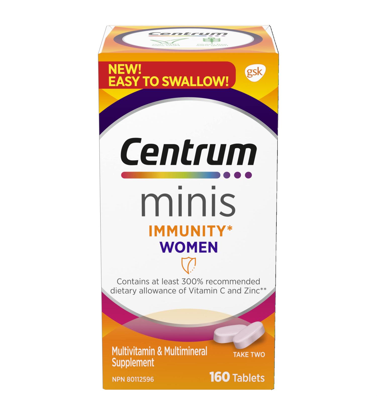 CENTRUM Minis Immunity Women (Tablets) 160 count