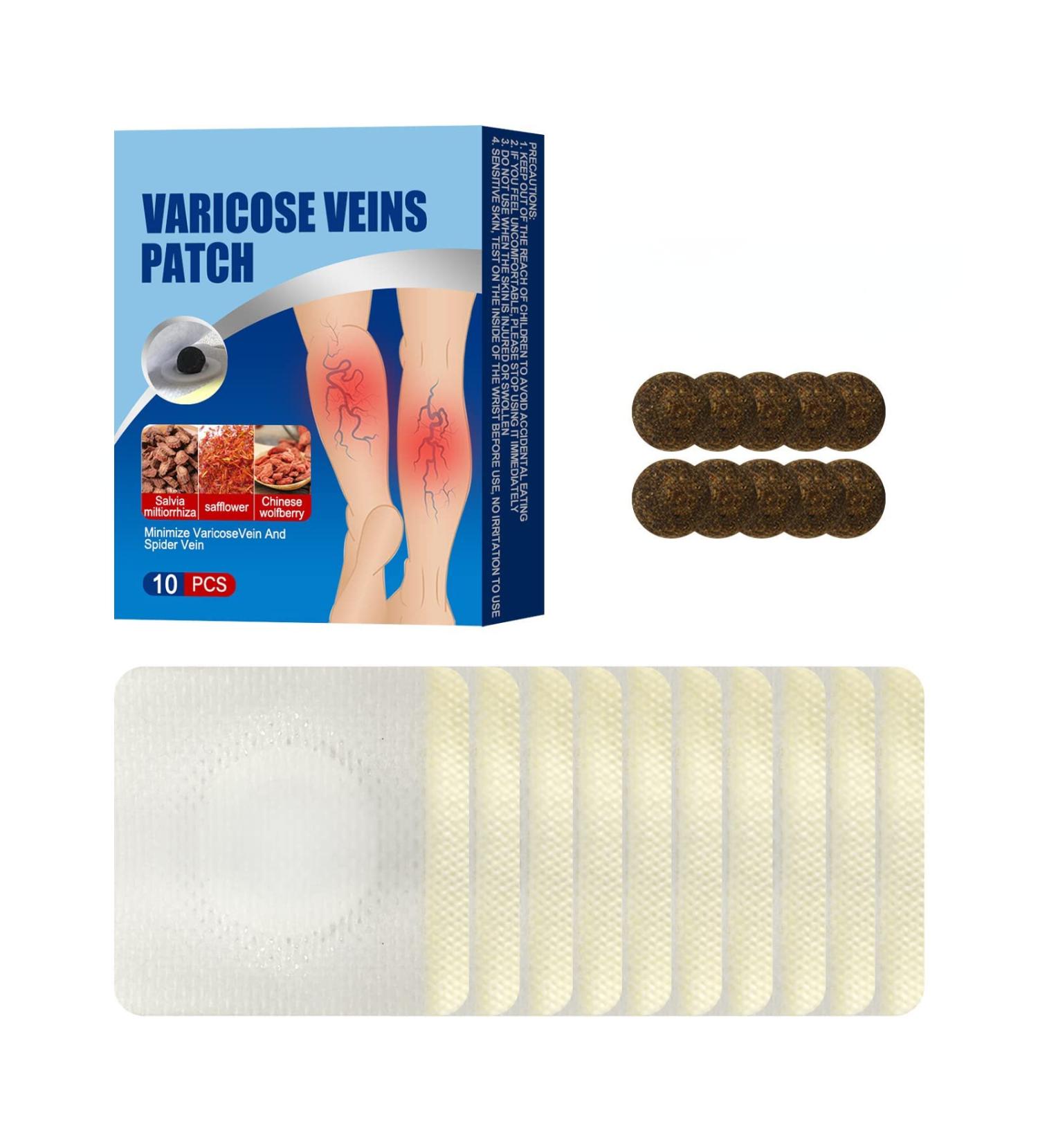 10PC Varicose Veins Patch | Effective Treatment for Varicose & Spider Veins | Enhance Circulation | Fast International Shipping - Buy Online on GoSupps.com
