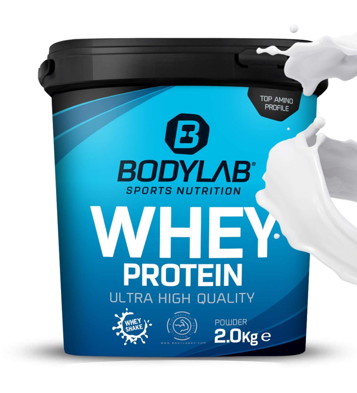 Bodylab24 Whey Protein Powder - Neutral Flavor 2kg | High-Quality Protein for Optimal Fitness | International Shipping Available - Buy Online on GoSupps.com