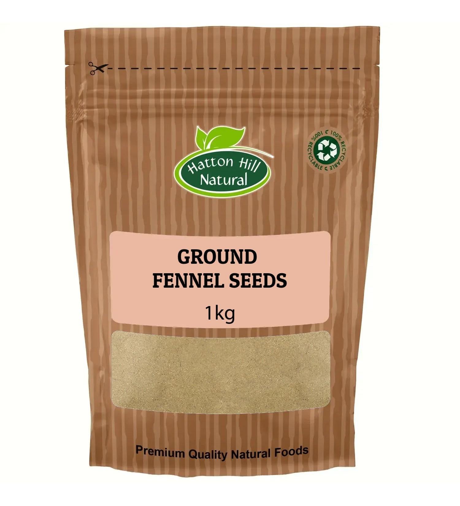 Ground Fennel Seeds 1kg by Hatton Hill