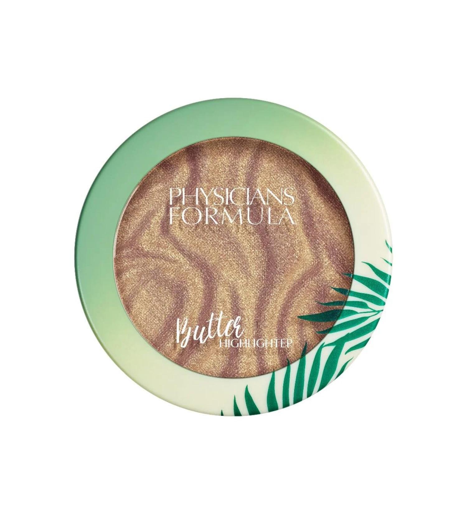 Physicians Formula - Murumuru Butter Highlighter - Poudre Illuminateur pour le Visage Cr me Lissante et Hydratante Longue Dur e avec Effet Anti- ge - Vegan - Champagne