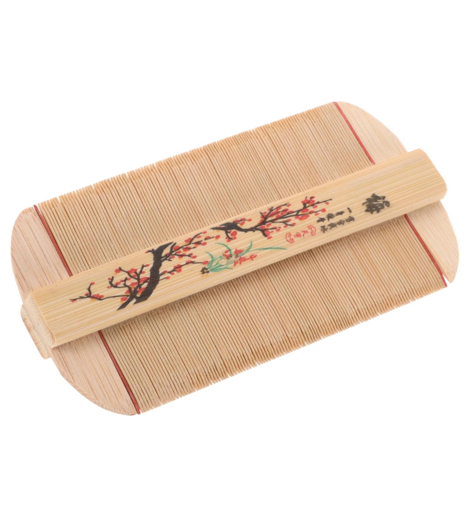 Peigne Double-face en Bois Dents Ultra-fines pour D m lage et limination des Poux et Pellicules Peigne Anti-puces pour Chiens Chats et Animaux Poils pais Massage Doux Du - Buy Online on GoSupps.com