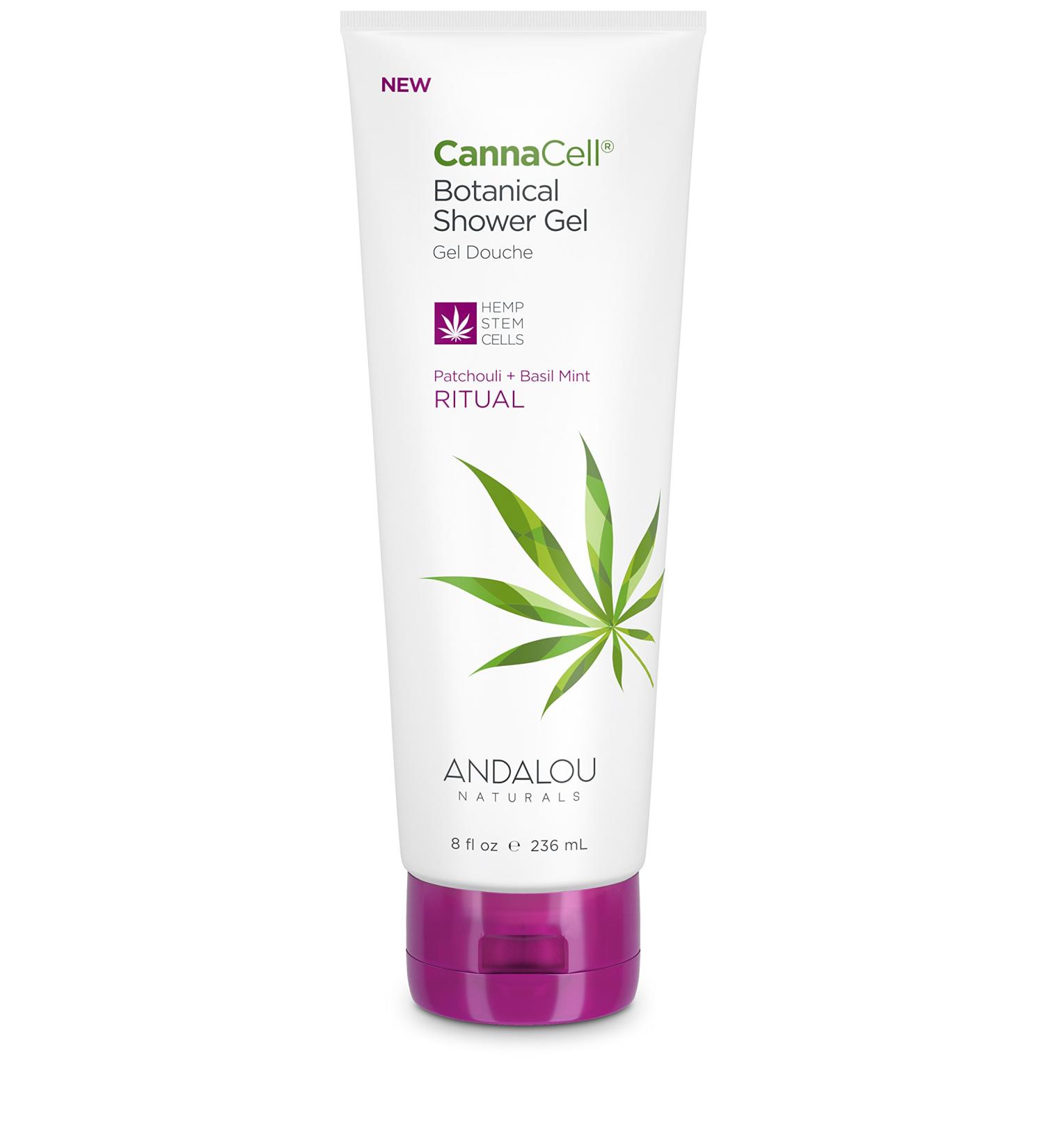 Buy Andalou Naturals CannaCell Shower Gel - 8 Fl Oz | Nourishing Ritual Cleanser - Buy Online on GoSupps.com