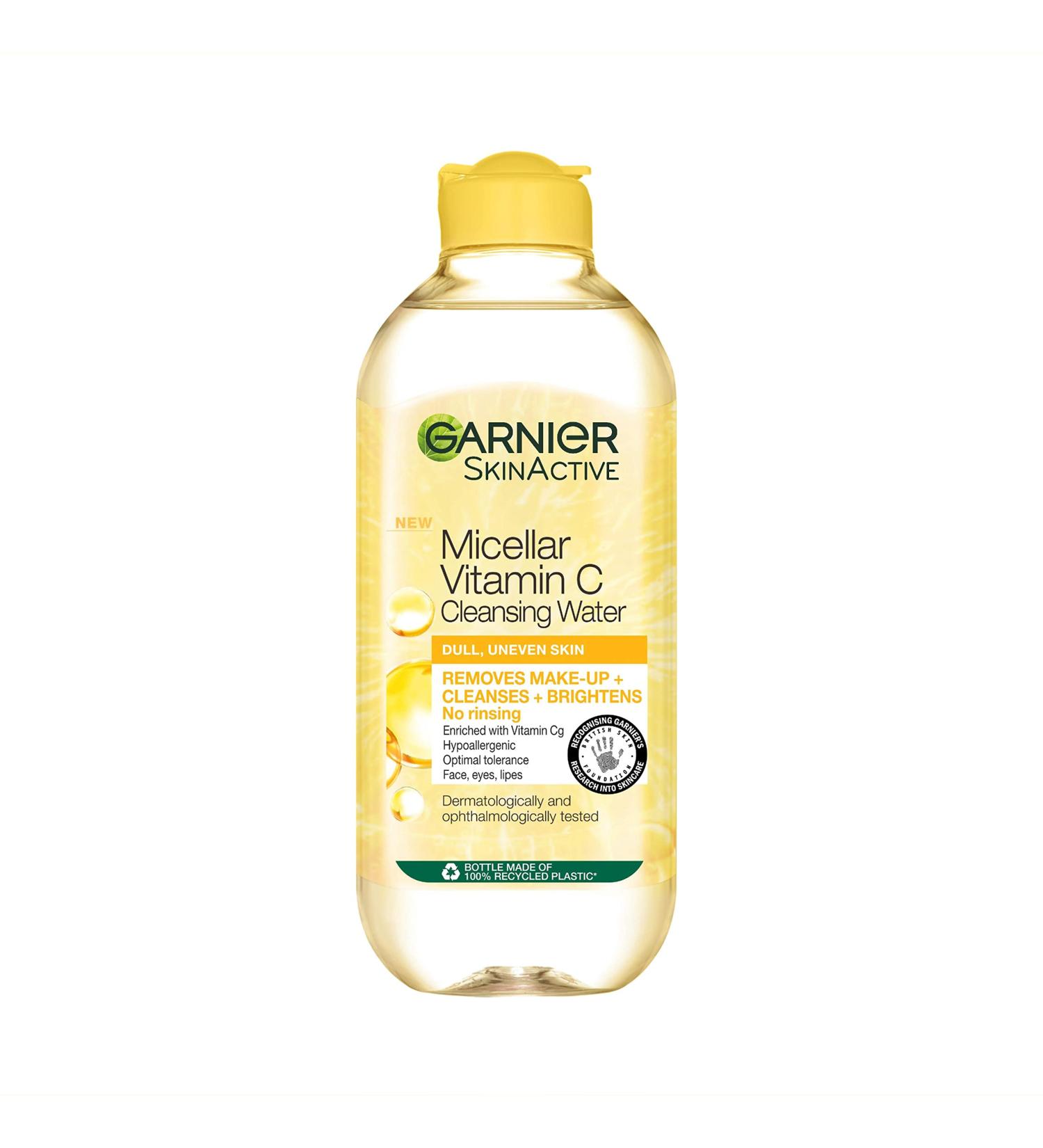 Garnier Micellar Vitamin C Water for Dull Skin 400ml - Buy Online on GoSupps.com