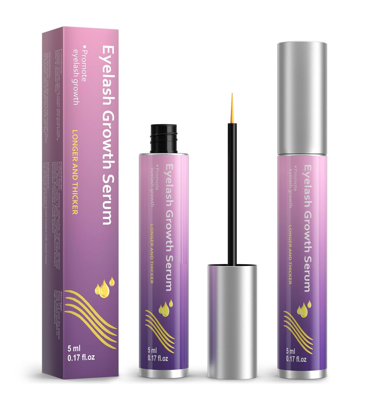 Premium Eyelash Serum for Longer Thicker Fuller Lashes | Non-Irritating Lash Enhance Serum - International Shipping - Buy Online on GoSupps.com